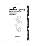 Cooper Lighting MCL5 User's Manual