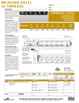 Cooper Lighting LV1260 User's Manual