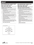 Cooper Lighting LF605 User's Manual