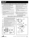 Cooper Lighting L630 User's Manual