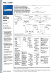 Cooper Lighting FMS24CR User's Manual