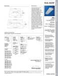 Cooper Lighting FAIL-SAFE HVL8 User's Manual