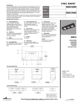 Cooper Lighting FAIL-SAFE DRR-G User's Manual