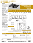 Cooper Lighting LV840MHSQ User's Manual