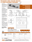 Cooper Lighting COMBOLIGHT GR230MH User's Manual