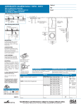 Cooper Lighting Combolight Galleria Series CGSVI - CGCVI User's Manual