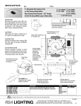 Cooper Lighting ACT-1685S User's Manual