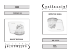 Continental Electric CE22361 User's Manual