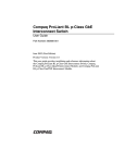 Compaq ProLiant Interconnect Switch User's Manual
