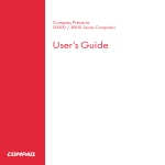 Compaq 8000 Series User's Manual