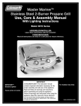 Coleman 9972 Series User's Manual