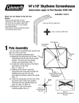 Coleman 9392-540 User's Manual