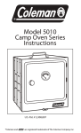 Coleman 5010 User's Manual
