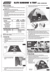 Coleman 2000004659 User's Manual