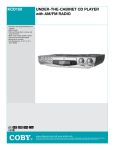 COBY electronic KCD150 User's Manual