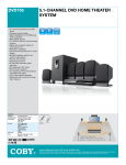 COBY electronic DVD765 User's Manual