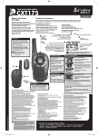 Cobra Electronics MICROTALK CXT175 User's Manual