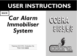 Cobra Electronics 8185 Instruction Manual