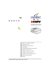 CNET ecopy Printer/Fax/Scanner/Copier User's Manual