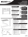 Closet Maid 8-in-1 User's Manual