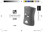 ClearSounds IL95 User's Manual