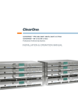 ClearOne 8I User's Manual