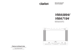 Clarion VMA7194 User's Manual