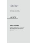 Clarion NZ502 User's Manual