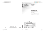 Clarion DVD/VCD/CD/WMA/MP3 User's Manual