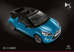 CITROEN Ds3 Cabrio Brochure