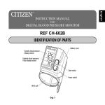 Citizen refch-60-2b User's Manual