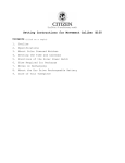 Citizen E100 User's Manual