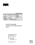 Cisco Systems OL-7821-04 User's Manual