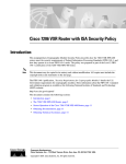 Cisco Systems 7206 VXR User's Information Guide