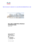Cisco Systems 3064-T N3KC3064TQ10GT User's Manual