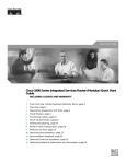 Cisco Systems 1800 Series Getting Started Guide