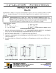 Chief Manufacturing CMA-160 User's Manual