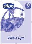 Chicco Bubble Gym Owner's Manual