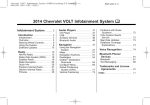 Chevrolet 2014 Volt Supplementary Manual