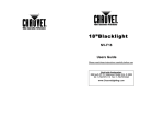 Chauvet NV-F18 User's Manual