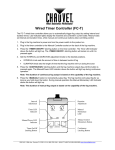 Chauvet Marine Lighting FC-T User's Manual