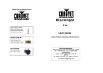 Chauvet BLACKLIGHT F-40 User's Manual