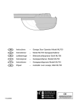 Chamberlain ML700 User's Manual