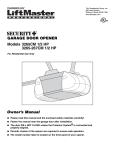 Chamberlain LIFTMASTER 3265CM User's Manual