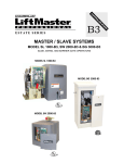 Chamberlain BG 3000-B3 User's Manual