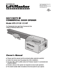Chamberlain ATS 2113X User's Manual