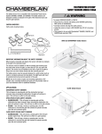 Chamberlain 916GA User's Manual