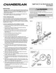 Chamberlain 8808CB User's Manual