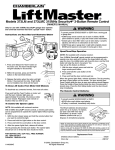 Chamberlain 373LMC 315MHz User's Manual