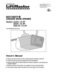 Chamberlain 2245C User's Manual